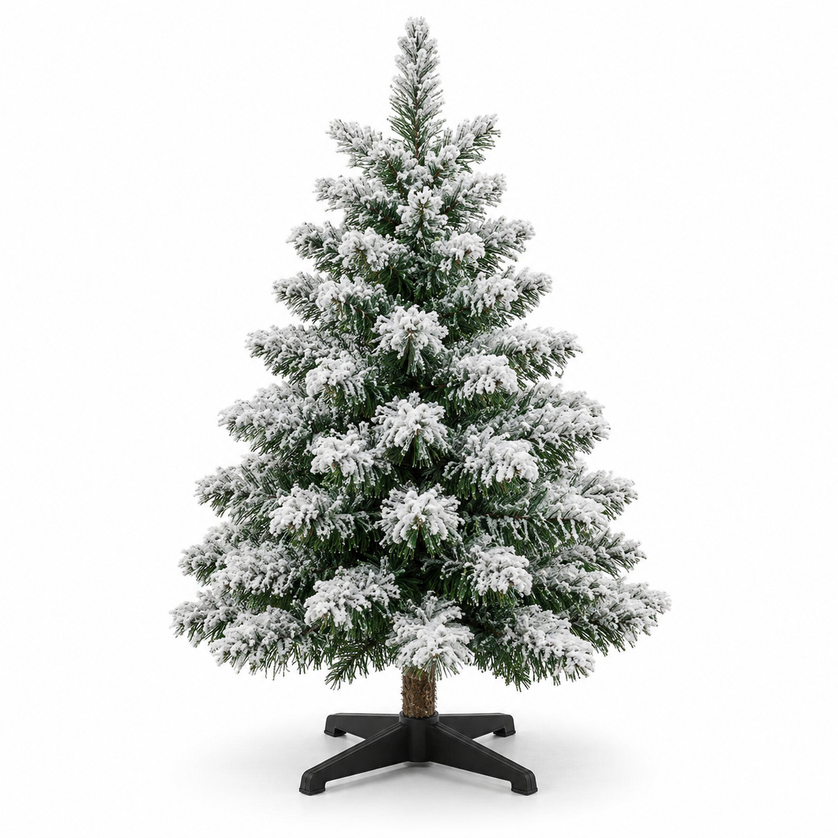 Snow Flocked Tabletop Christmas Tree