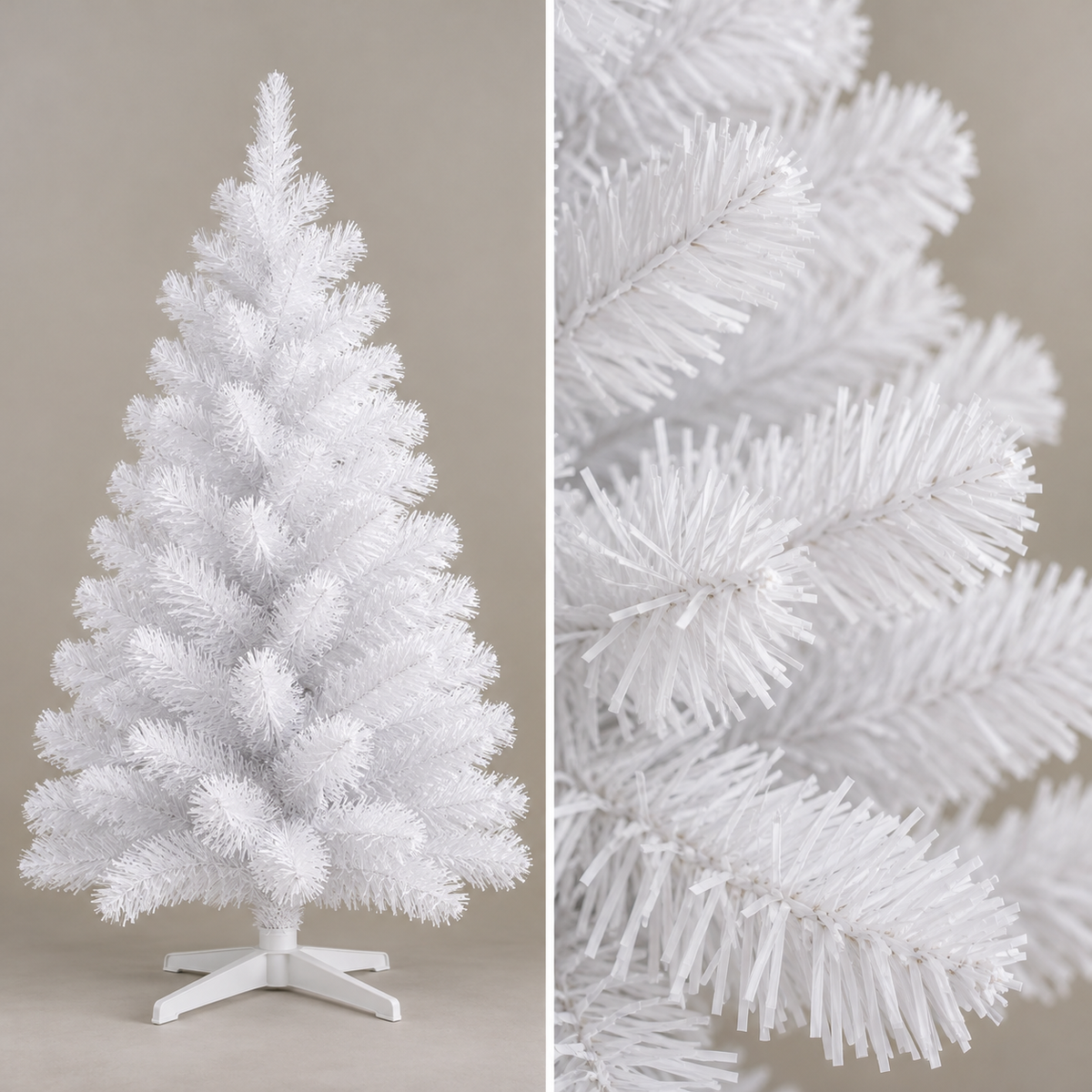 White Branch Tabletop Christmas Tree