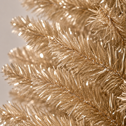Champagne Gold Tabletop Christmas Tree