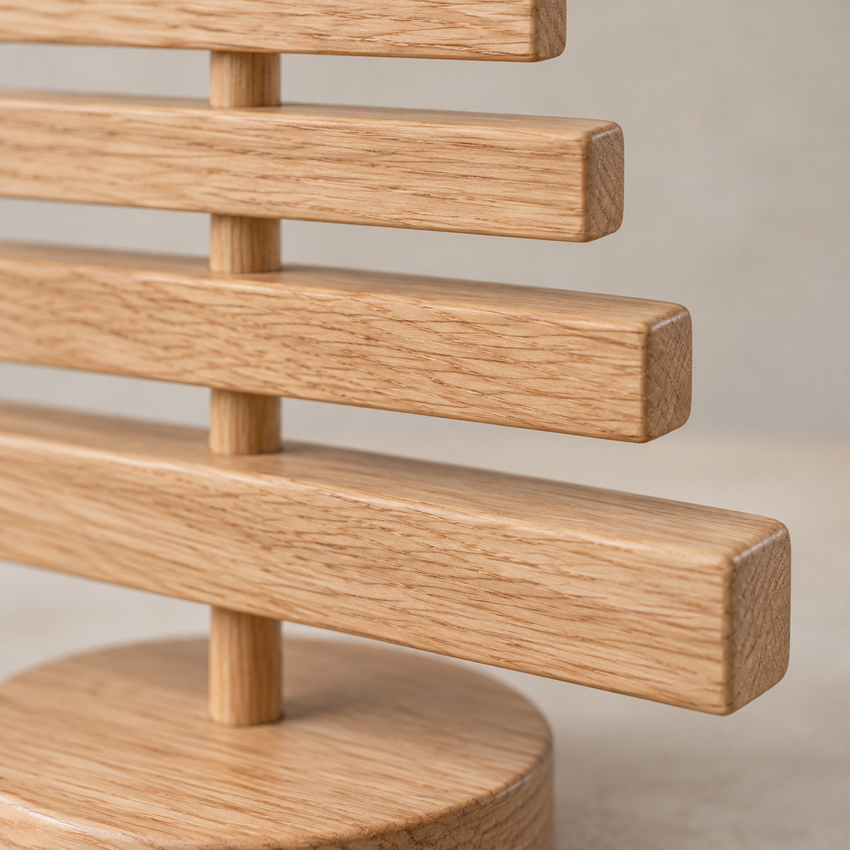 Wooden Slat Tabletop Christmas Tree