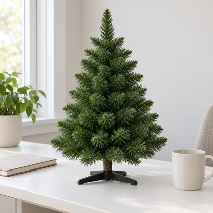 Classic Green Tabletop Christmas Tree