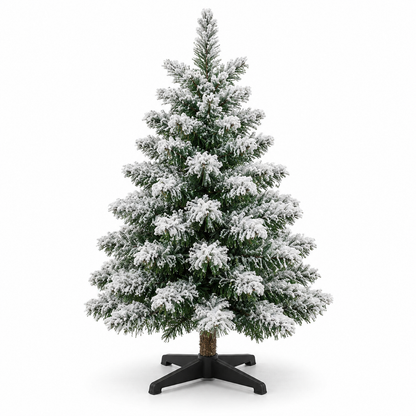 Snow Flocked Tabletop Christmas Tree