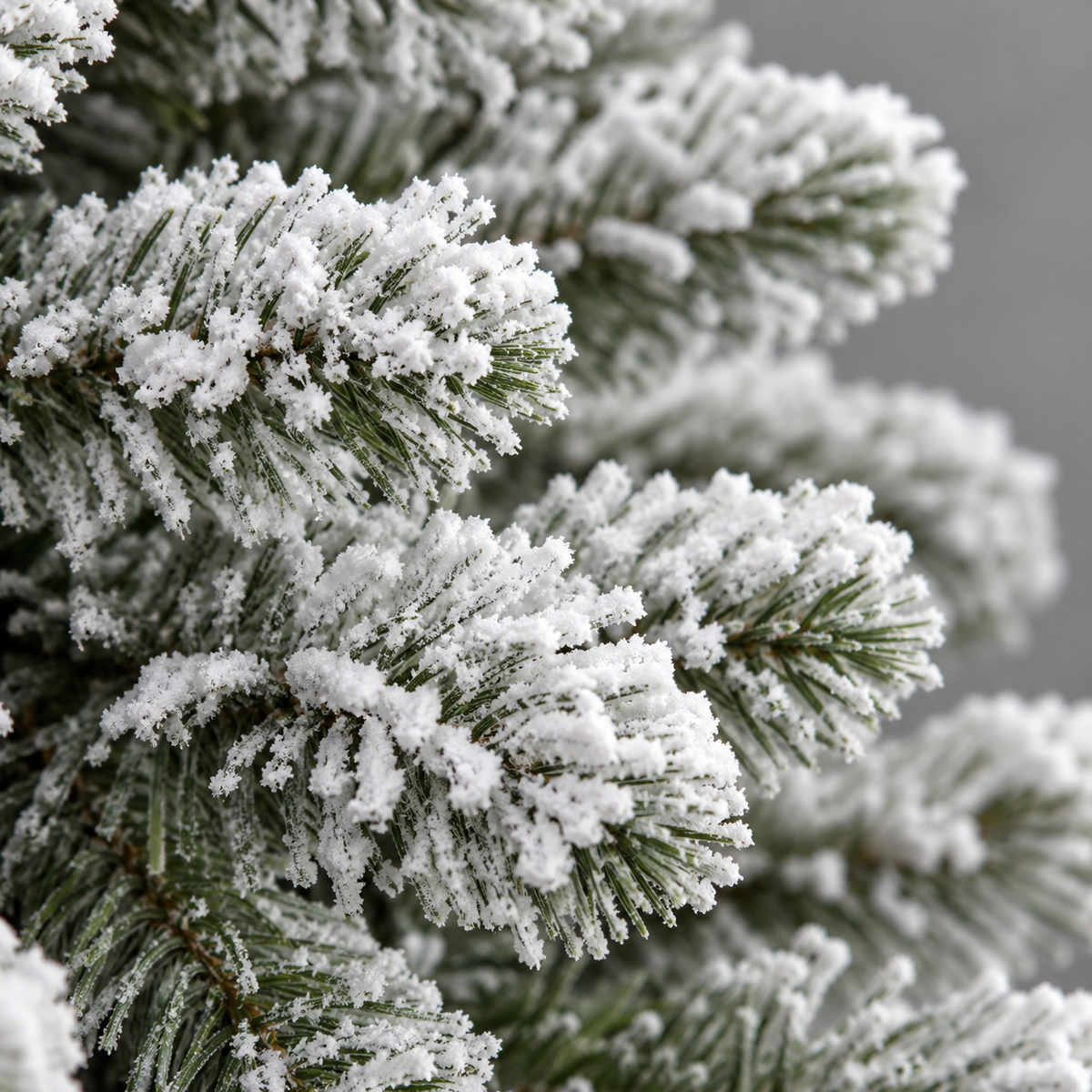 Snow Flocked Tabletop Christmas Tree